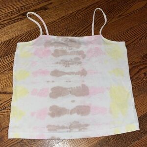 Wild fable multicolored tie tye tank